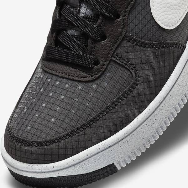 Kids' Nike Air Force 1 Crater Older Sneakers Black / White | NK420ONR