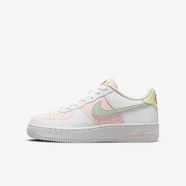 Kids\' Nike Air Force 1 Impact Older Sneakers White | NK028FBP