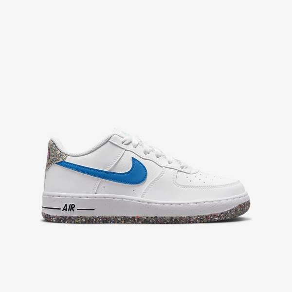 Kids' Nike Air Force 1 LV8 Older Sneakers White / Mint / Pink / Light Blue | NK549XQG