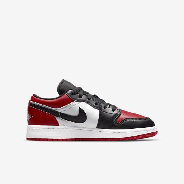 Kids' Nike Air Jordan 1 Low Older Sneakers Red / Black / White | NK016TWH