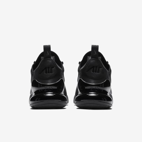 Kids' Nike Air Max 270 Older Sneakers Black | NK036AZN