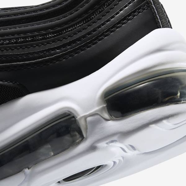 Kids' Nike Air Max 97 Older Sneakers Black / White | NK405RLN