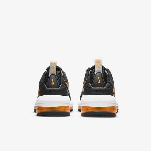 Kids' Nike Air Max Genome Older Walking Shoes Black / Grey / White / Orange | NK486YNR