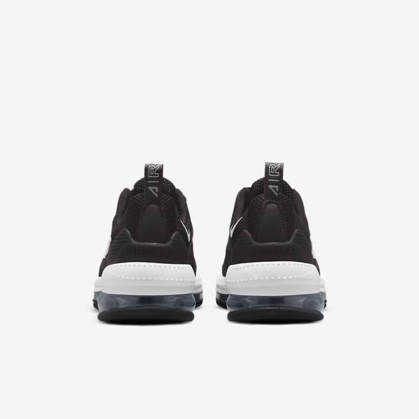 Kids' Nike Air Max Genome Older Walking Shoes Black / Dark Grey / White | NK731BWC