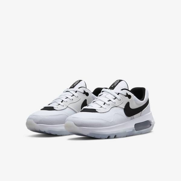 Kids' Nike Air Max Motif Older Sneakers White / Black | NK796MPL