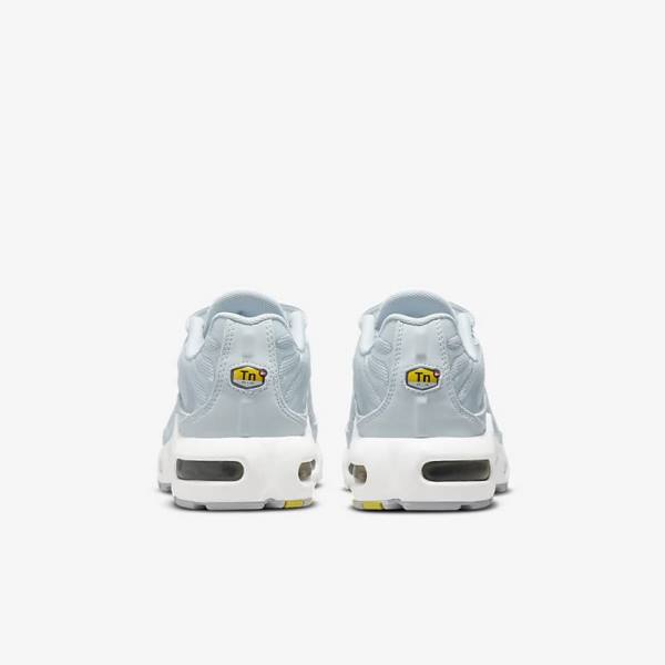 Kids' Nike Air Max Plus Older Sneakers White | NK958ZNW