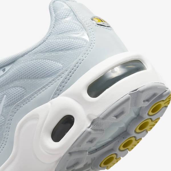 Kids' Nike Air Max Plus Older Sneakers White | NK958ZNW