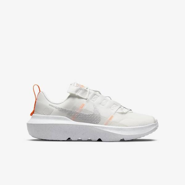 Kids' Nike Crater Impact Older Running Shoes White | NK362QFH