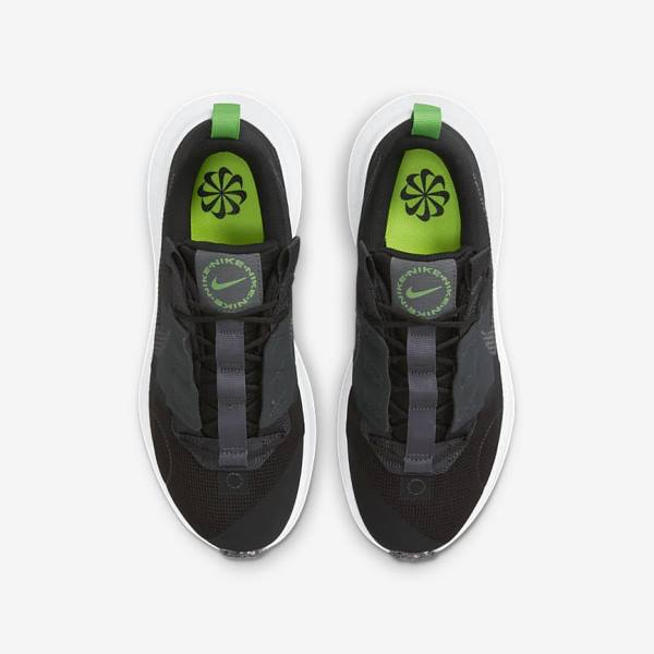 Kids' Nike Crater Impact Older Sneakers Black | NK652ZEI