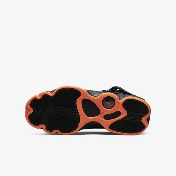 Kids' Nike Jordan 6 Rings Older Sneakers Black | NK092LTJ