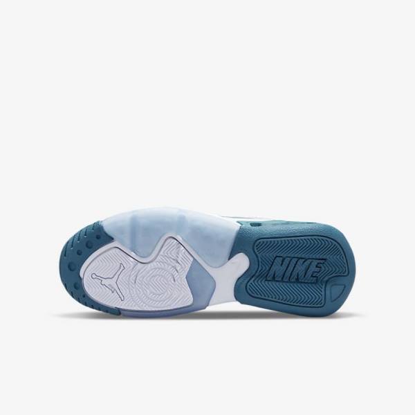 Kids' Nike Jordan Point Lane Older Jordan Shoes White / Navy / Blue | NK643IND