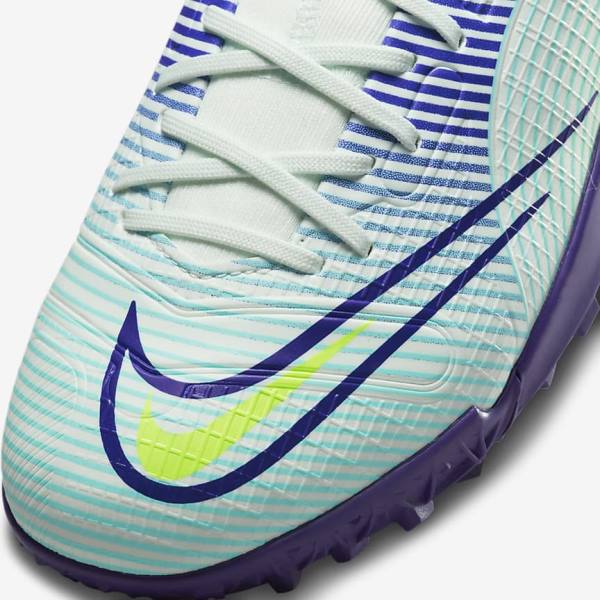 Kids' Nike Jr. Mercurial Dream Speed Superfly 8 Academy TF Turf Football Shoes Green / Purple / Green | NK920VPA