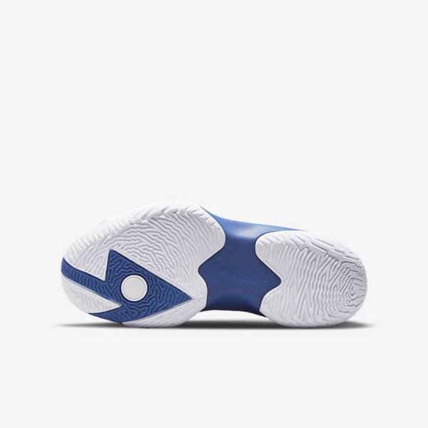 Kids' Nike Zion 1 Older Basketball Shoes Black / Royal / White | NK107IXF