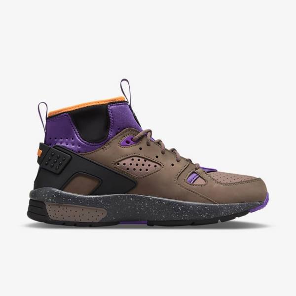 Men's Nike ACG Air Mowabb Sneakers Brown / Purple / Light | NK923TFL