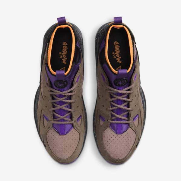 Men's Nike ACG Air Mowabb Sneakers Brown / Purple / Light | NK923TFL