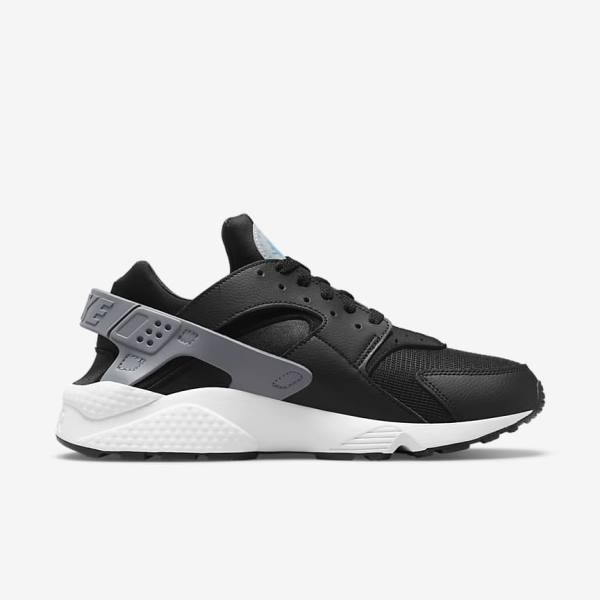 Men's Nike Air Huarache J22 Sneakers Black / Grey / White | NK947PLH