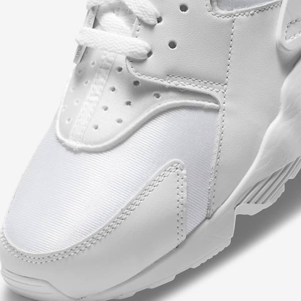 Men's Nike Air Huarache Sneakers White / Platinum | NK473UON