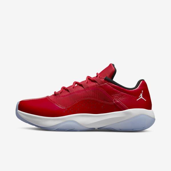 Men\'s Nike Air Jordan 11 CMFT Low Sneakers Red / Black / White | NK218ULE