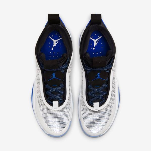 Men's Nike Air Jordan XXXVI Basketball Shoes White / Black / Blue | NK234ELT