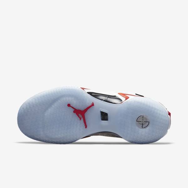 Men's Nike Air Jordan XXXVI Psychic Energy Jordan Shoes White / Black / Red | NK370BKJ