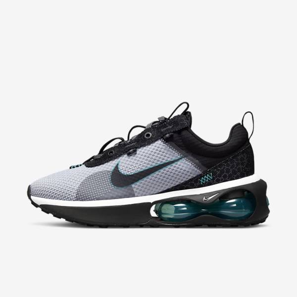 Men\'s Nike Air Max 2021 SE Sneakers Grey / Black / White | NK489MBZ