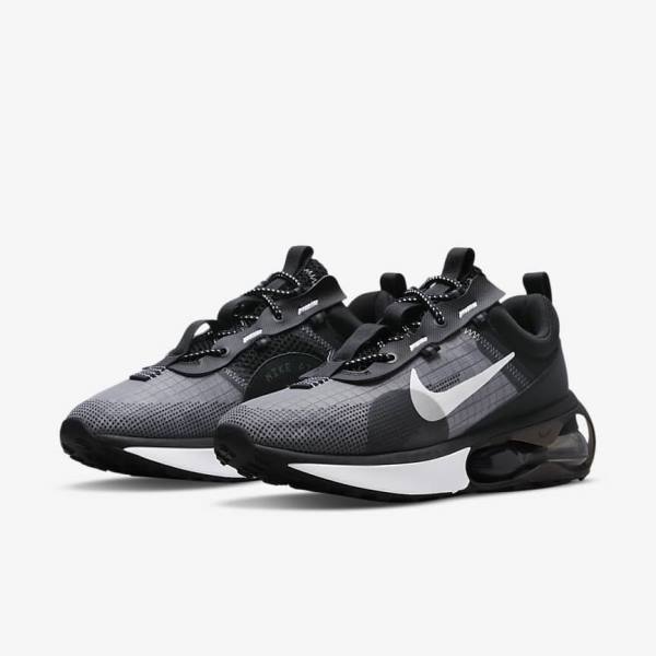 Men's Nike Air Max 2021 Sneakers Black / Grey / White | NK053UMA