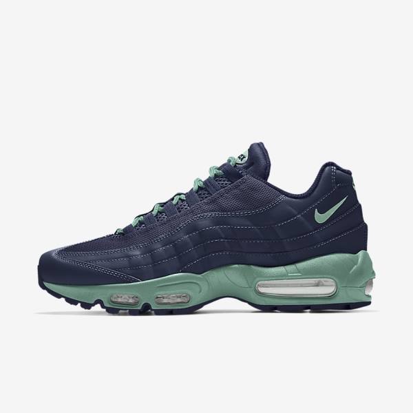 Men\'s Nike Air Max 95 By You Custom Sneakers Multicolor | NK472CTM