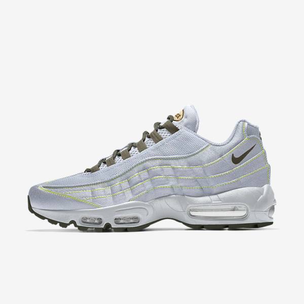 Men\'s Nike Air Max 95 By You Custom Sneakers Multicolor | NK794HNB