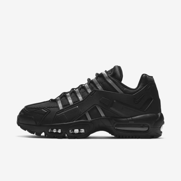 Men\'s Nike Air Max 95 NDSTRKT Sneakers Black | NK390EFS