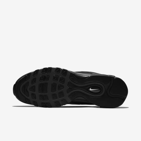 Men's Nike Air Max 97 Sneakers Black / White | NK725KFR