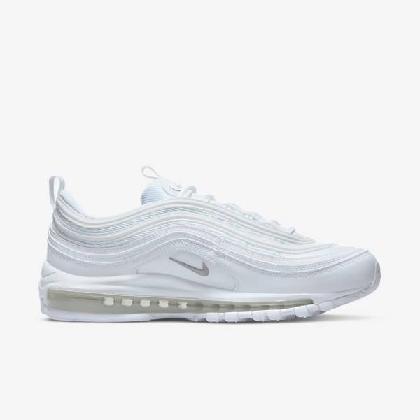 Men's Nike Air Max 97 Sneakers White / Black / Grey | NK054TFN