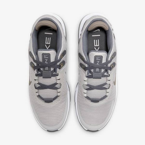 Men's Nike Air Max Alpha Trainer 4 Training Shoes Grey / Olive Grey | NK185DVN