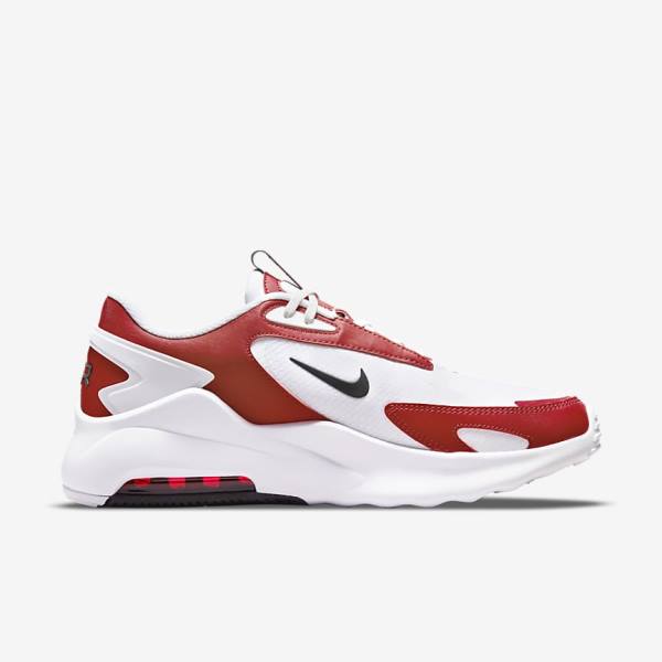 Men's Nike Air Max Bolt Sneakers White / Red / Black | NK907TQU