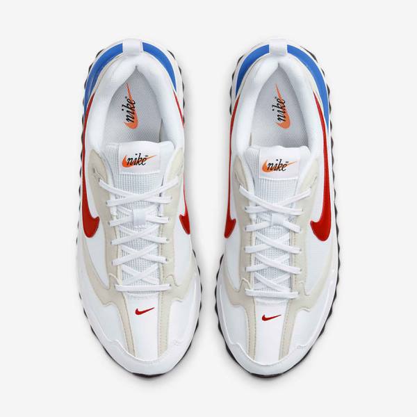 Men's Nike Air Max Dawn Sneakers White / Blue / Black / Red | NK270YHS