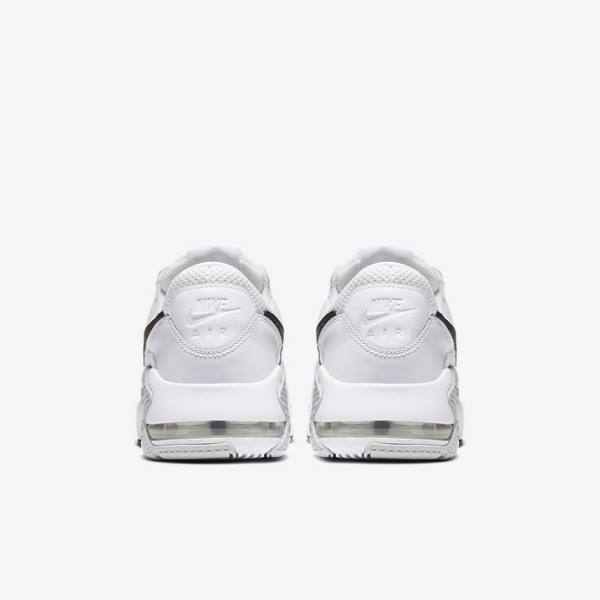 Men's Nike Air Max Excee Sneakers White / Platinum / Black | NK514QBF