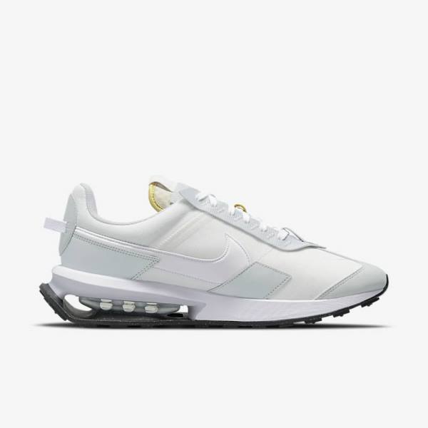 Men's Nike Air Max Pre-Day Sneakers White / Platinum / Grey / White | NK568CNQ