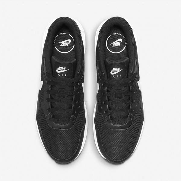 Men's Nike Air Max SC Sneakers Black / White | NK826JUX