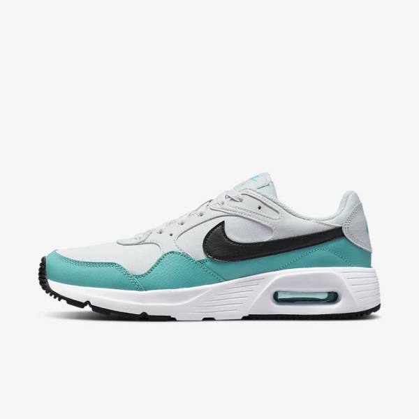 Men\'s Nike Air Max SC Sneakers Turquoise / White / Black | NK276NTU