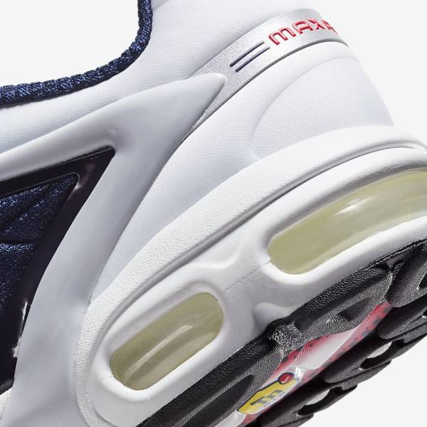 Men's Nike Air Max Tailwind V SP Sneakers Navy / Platinum / White / Red | NK038APC