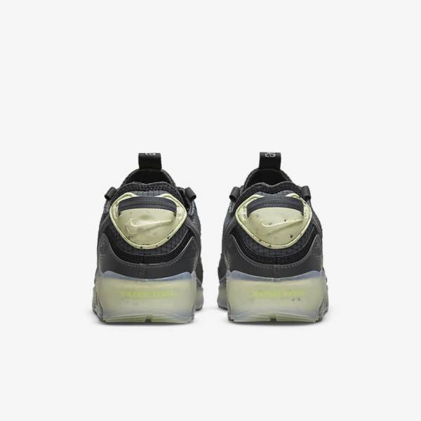 Men's Nike Air Max Terrascape 90 Sneakers Black / Light Green / Dark Grey | NK159UON