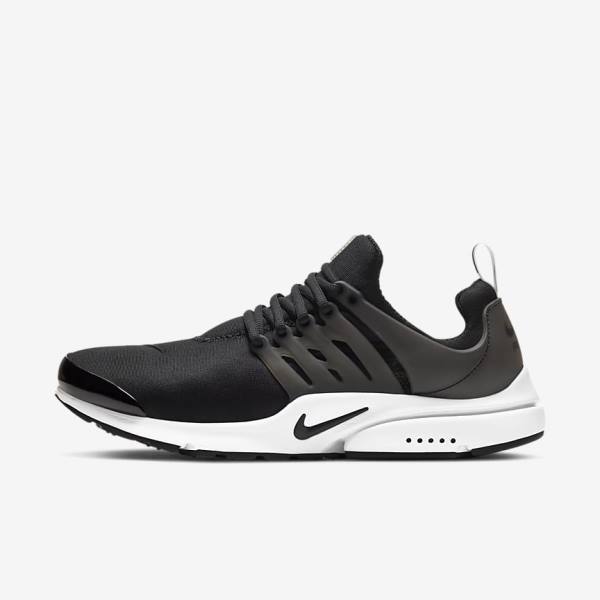 Men\'s Nike Air Presto Sneakers Black / White | NK419AFM