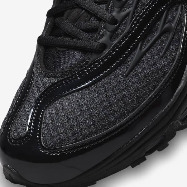 Men's Nike Air Tuned Max Sneakers Black / Metal Silver / Black | NK278SEZ