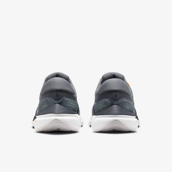 Men's Nike Air Zoom Vomero 16 Road Running Shoes Grey / Dark Grey / Black | NK792GQR