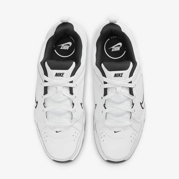 Men's Nike Defy All Day Sneakers White / Black / White | NK096NFL