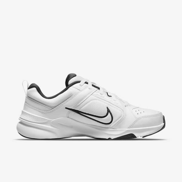 Men's Nike Defy All Day Training Shoes White / Black / White | NK037ITU