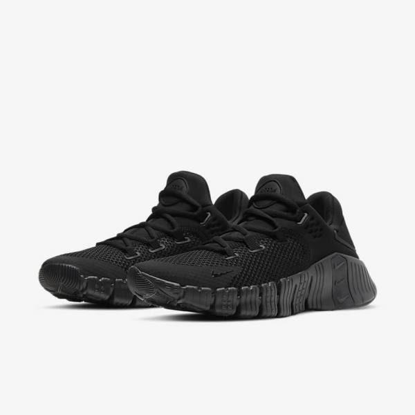 Men's Nike Free Metcon 4 Training Shoes Black | NK198PBD