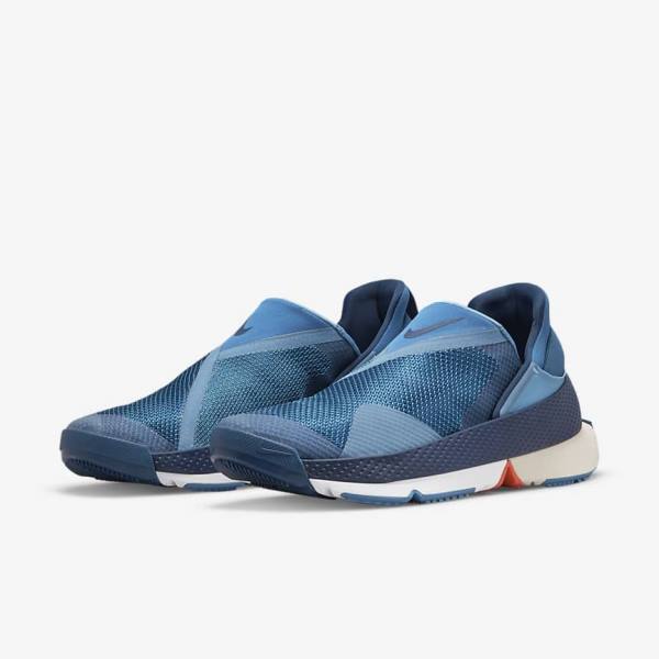 Men's Nike Go FlyEase Sneakers Blue / White | NK560WLM