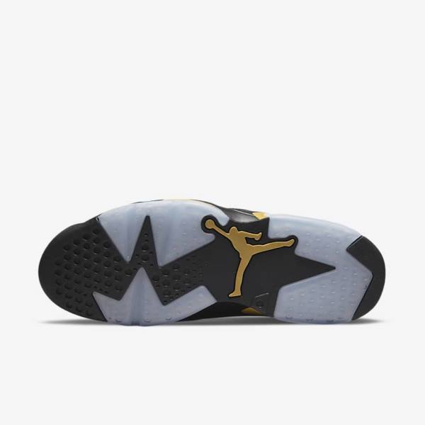 Men's Nike Jordan Flight Club 91 Sneakers Black / Metal Gold | NK145YSL