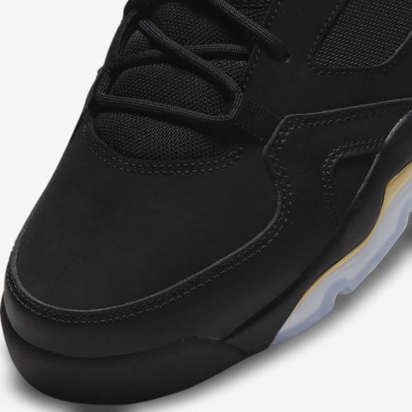 Men's Nike Jordan Flight Club 91 Sneakers Black / Metal Gold | NK145YSL