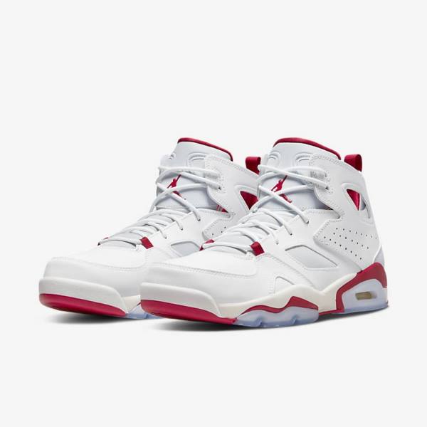 Men's Nike Jordan Flight Club 91 Sneakers White / Platinum | NK561ISP